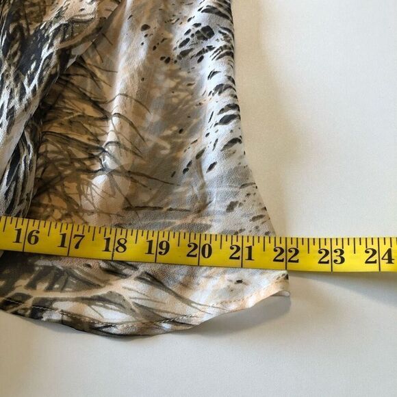 Pure Sugar Coastal Grandma Sheer Silk Waterfall Open Jacket/Top Size S - Picture 9 of 12